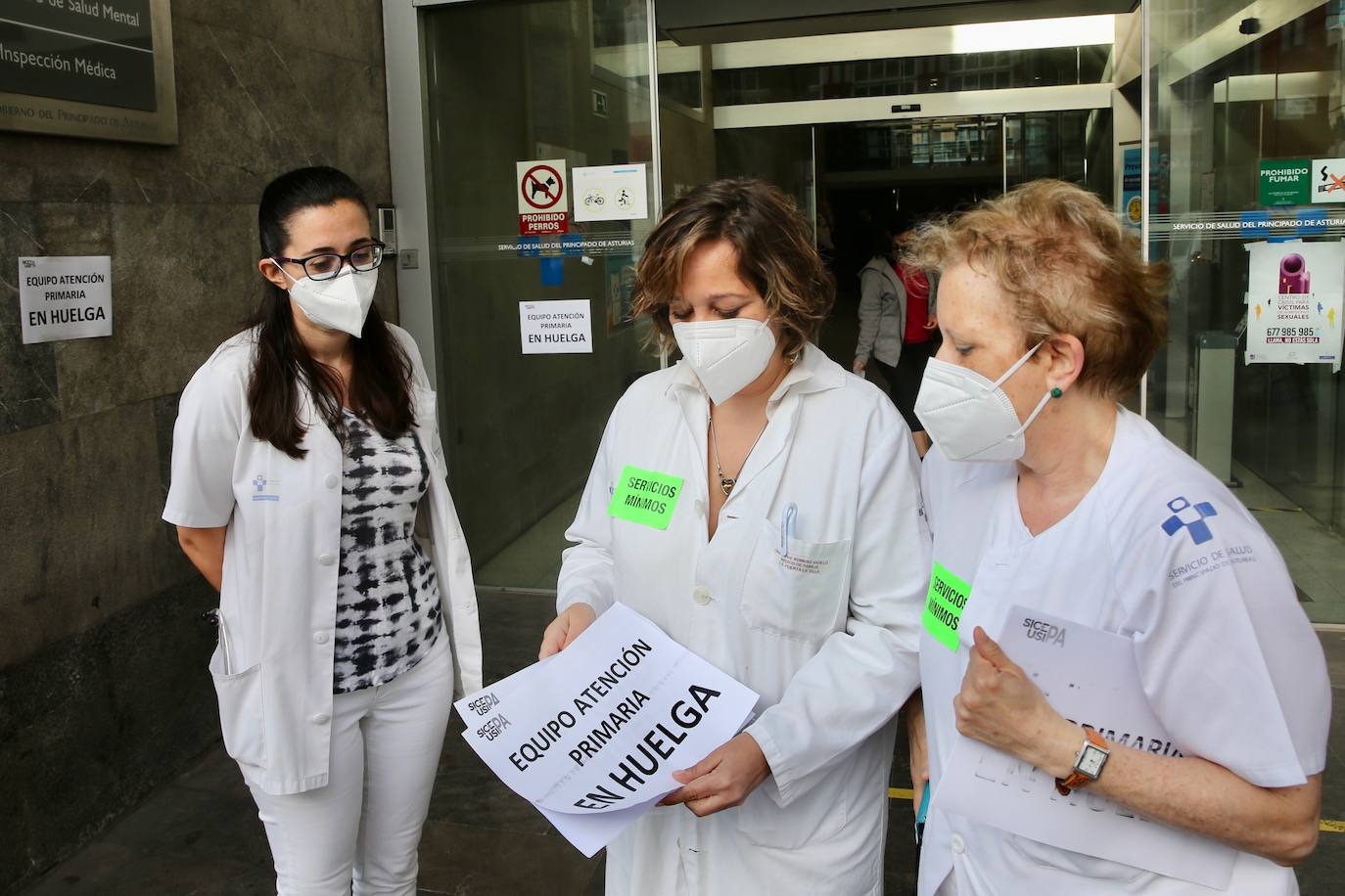 Huelga en la atención primaria asturiana