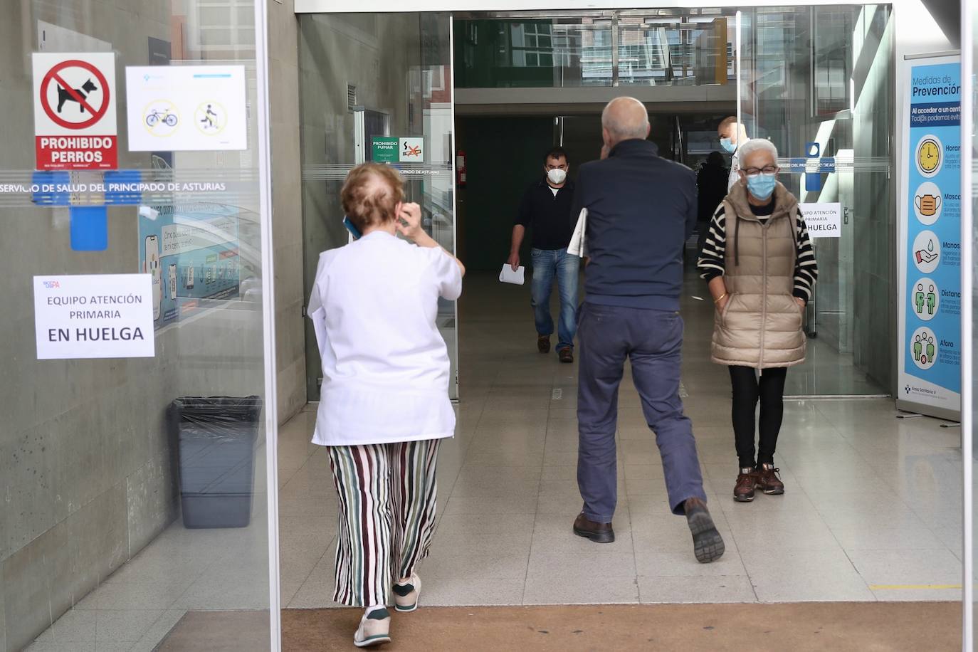 Huelga en la atención primaria asturiana