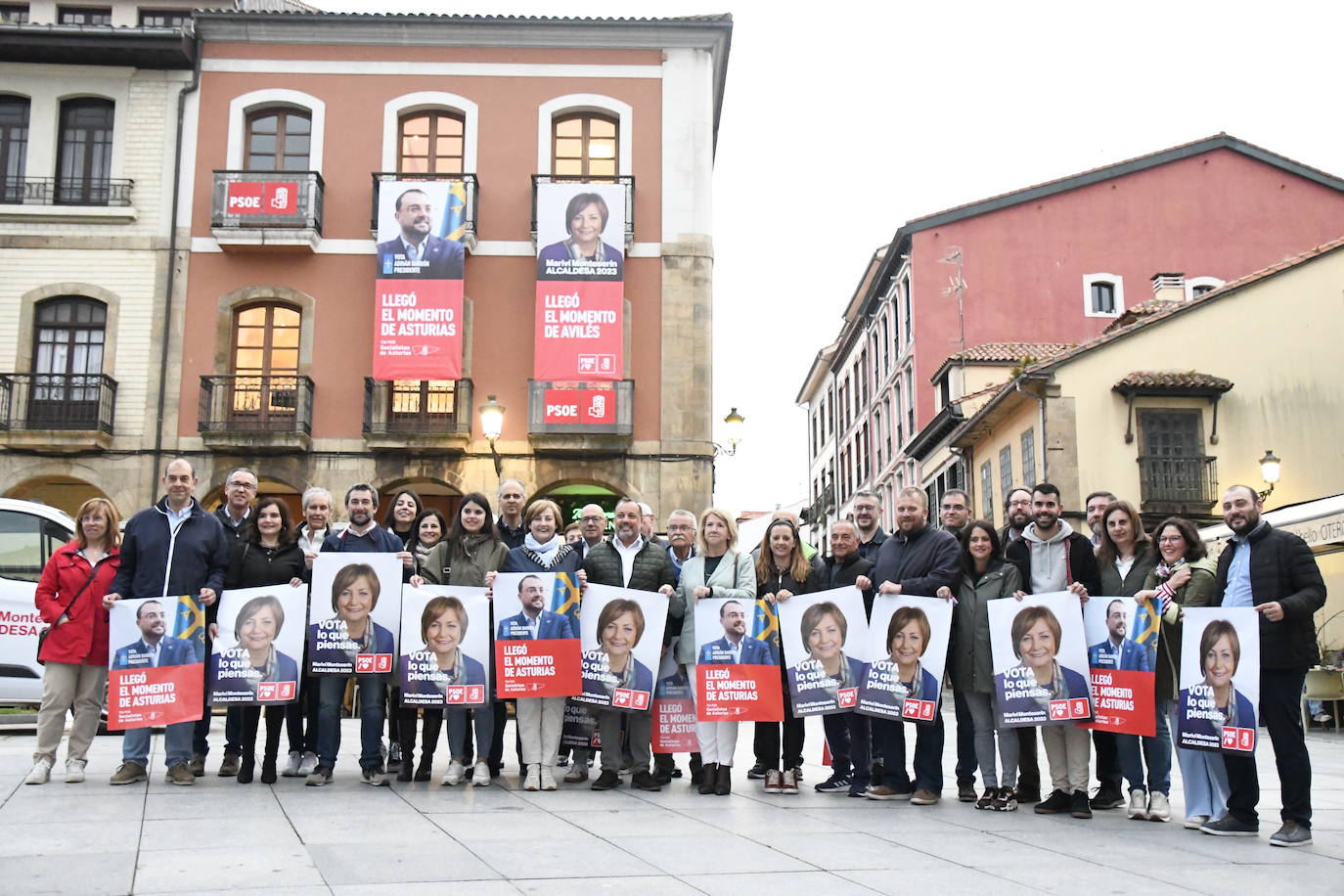 Así comenzó la campaña electoral en Asturias