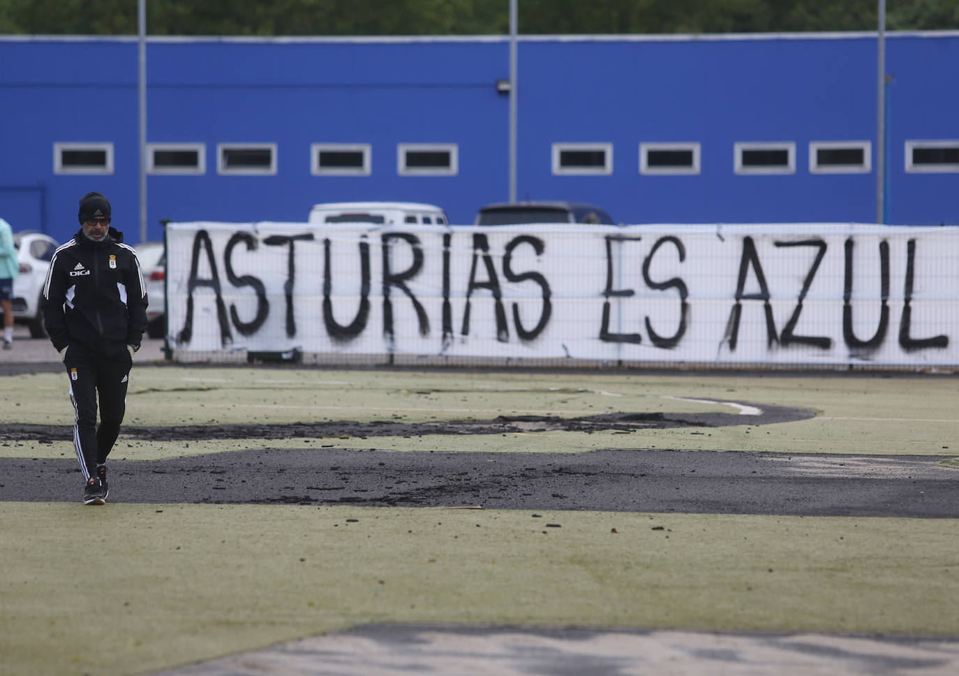 Entrenamiento del Real Oviedo (11/05/2023)