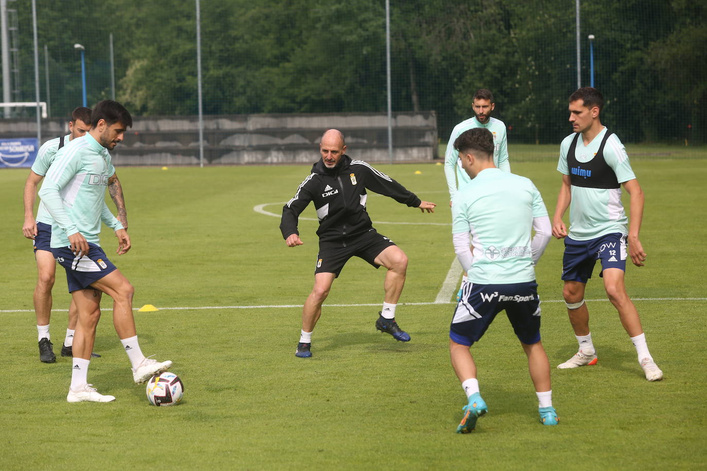 Entrenamiento del Real Oviedo (11/05/2023)