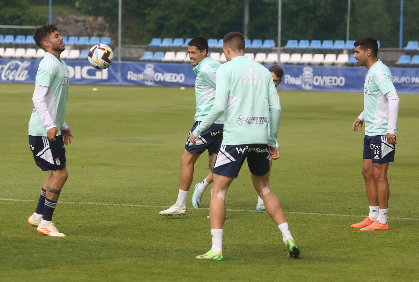 Entrenamiento del Real Oviedo (11/05/2023)