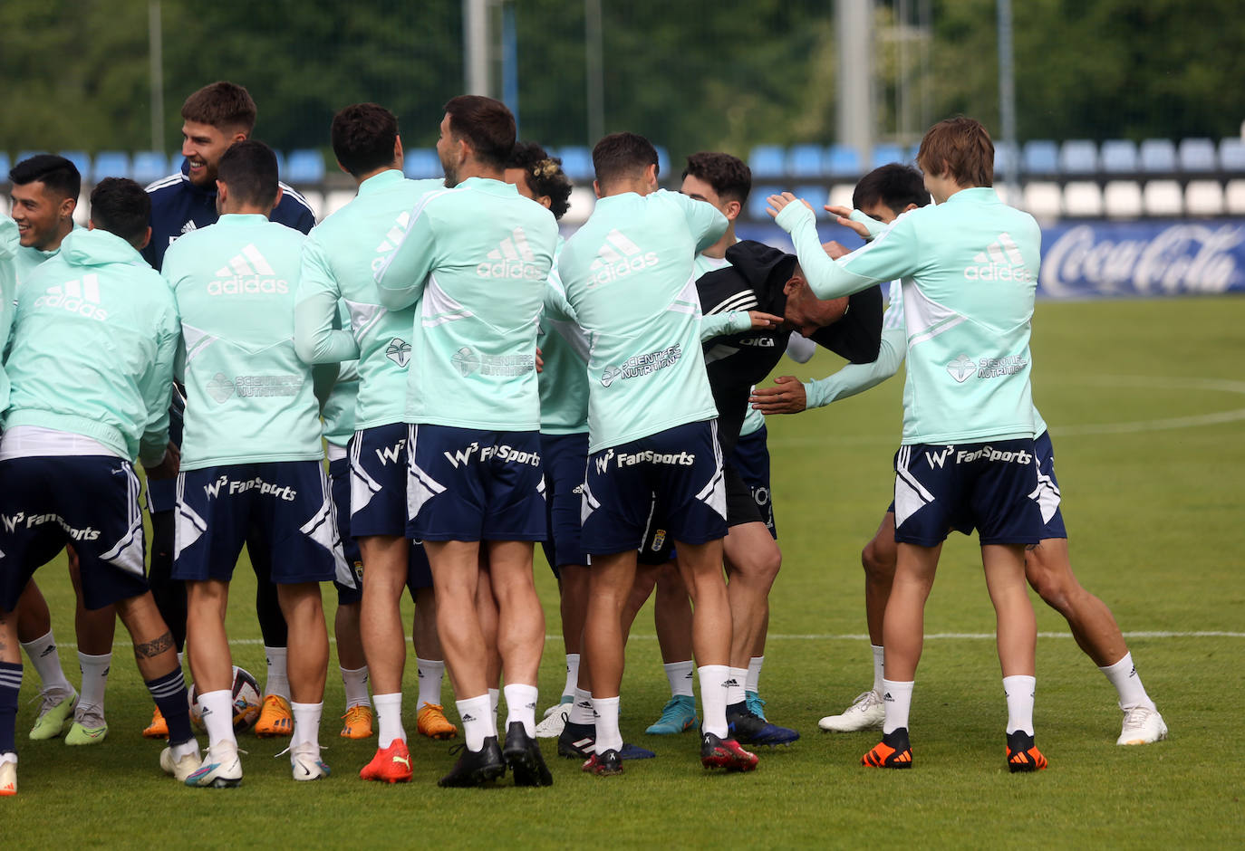 Entrenamiento del Real Oviedo (11/05/2023)