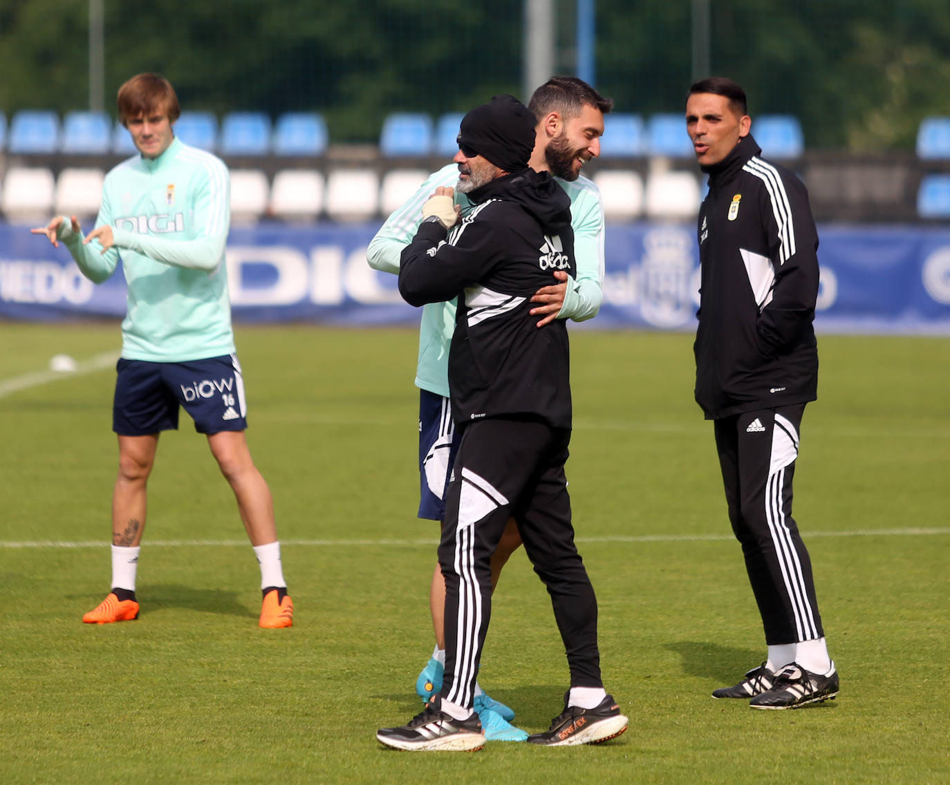 Entrenamiento del Real Oviedo (11/05/2023)