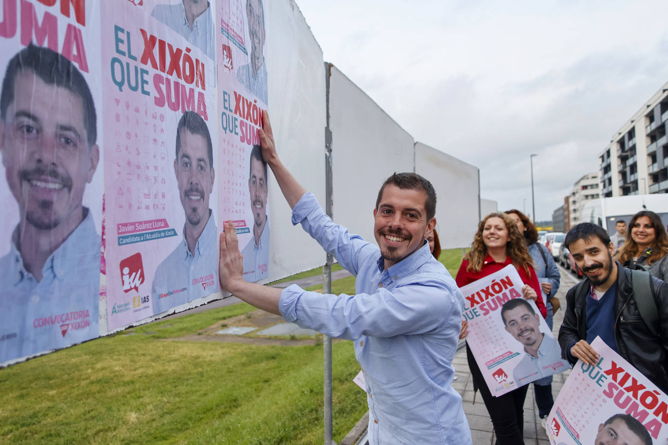 Así comenzó la campaña electoral en Asturias