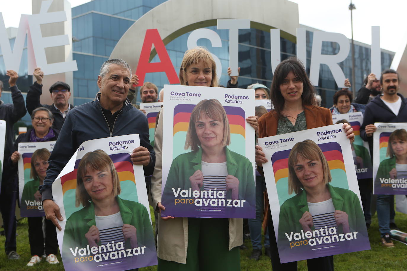 Así comenzó la campaña electoral en Asturias