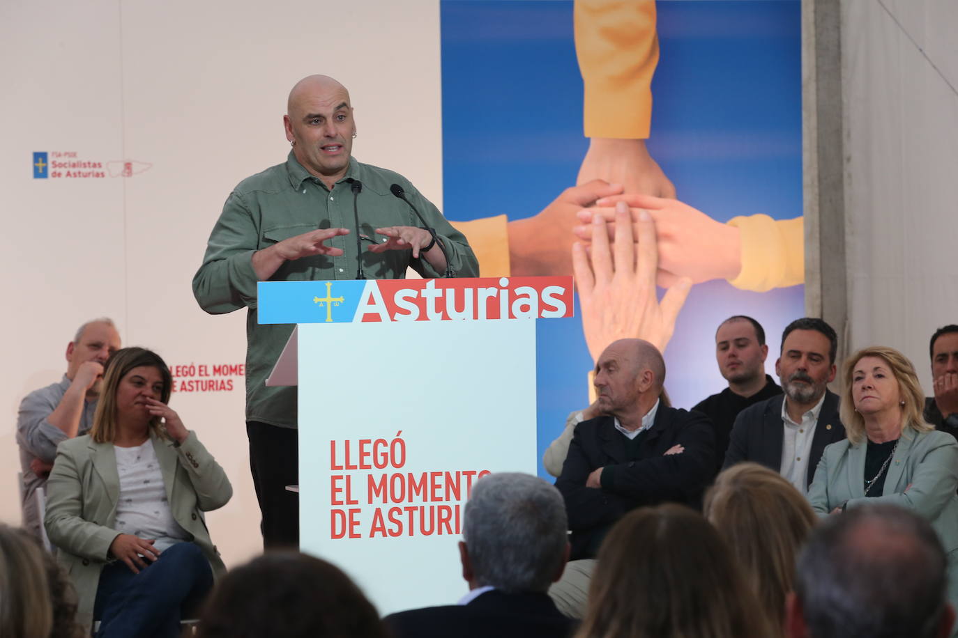 Elecciones municipales en Gijón: presentación de la candidatura del PSOE