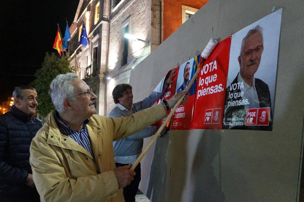 Así comenzó la campaña electoral en Asturias