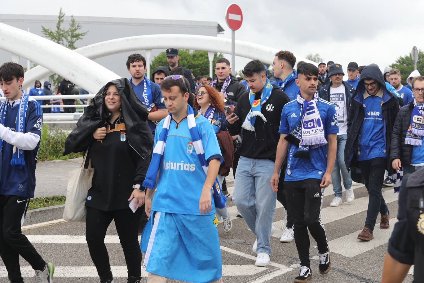 Todas las imágenes del ambiente previo al partido