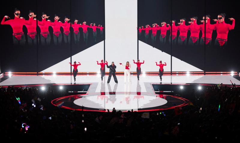 La final de la 67 edición de Eurovisión, en imágenes