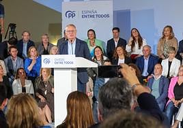 Diego Canga, durante su discurso.