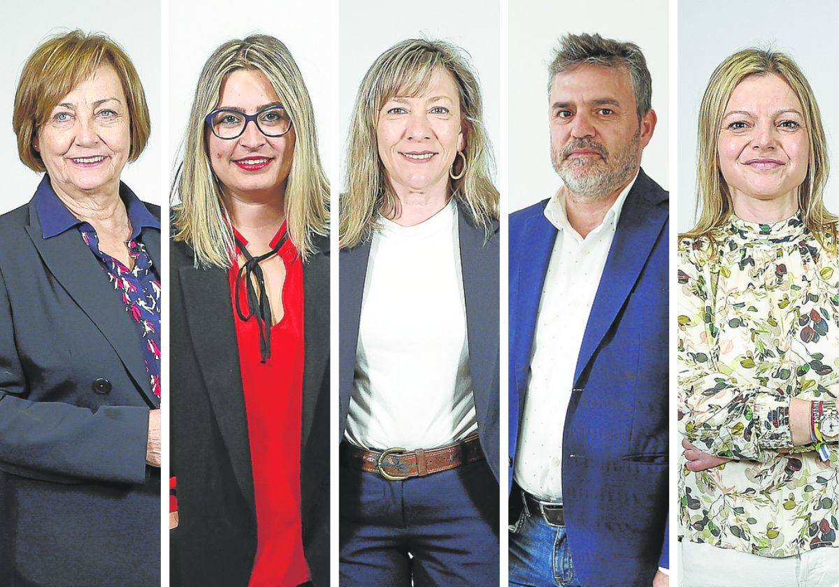 Cinco preguntas para cinco candidatos