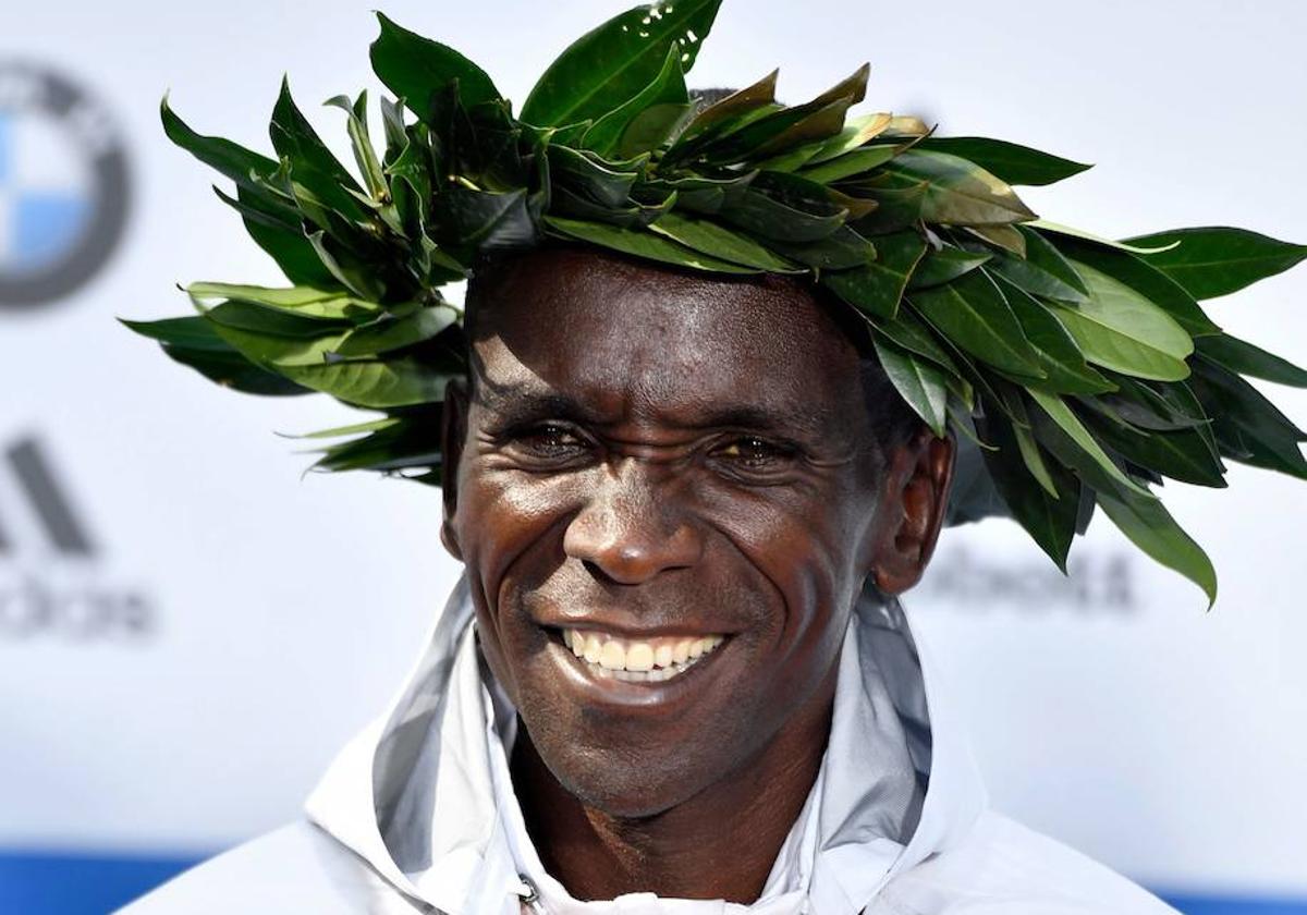 Eliud Kipchoge.