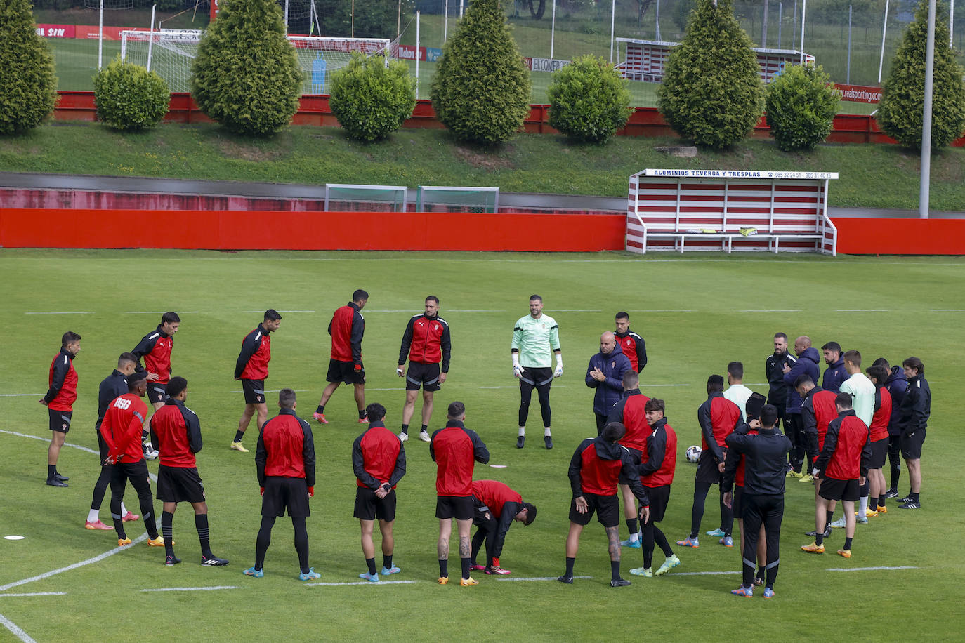 Entrenamiento del Sporting (19/05/2023)