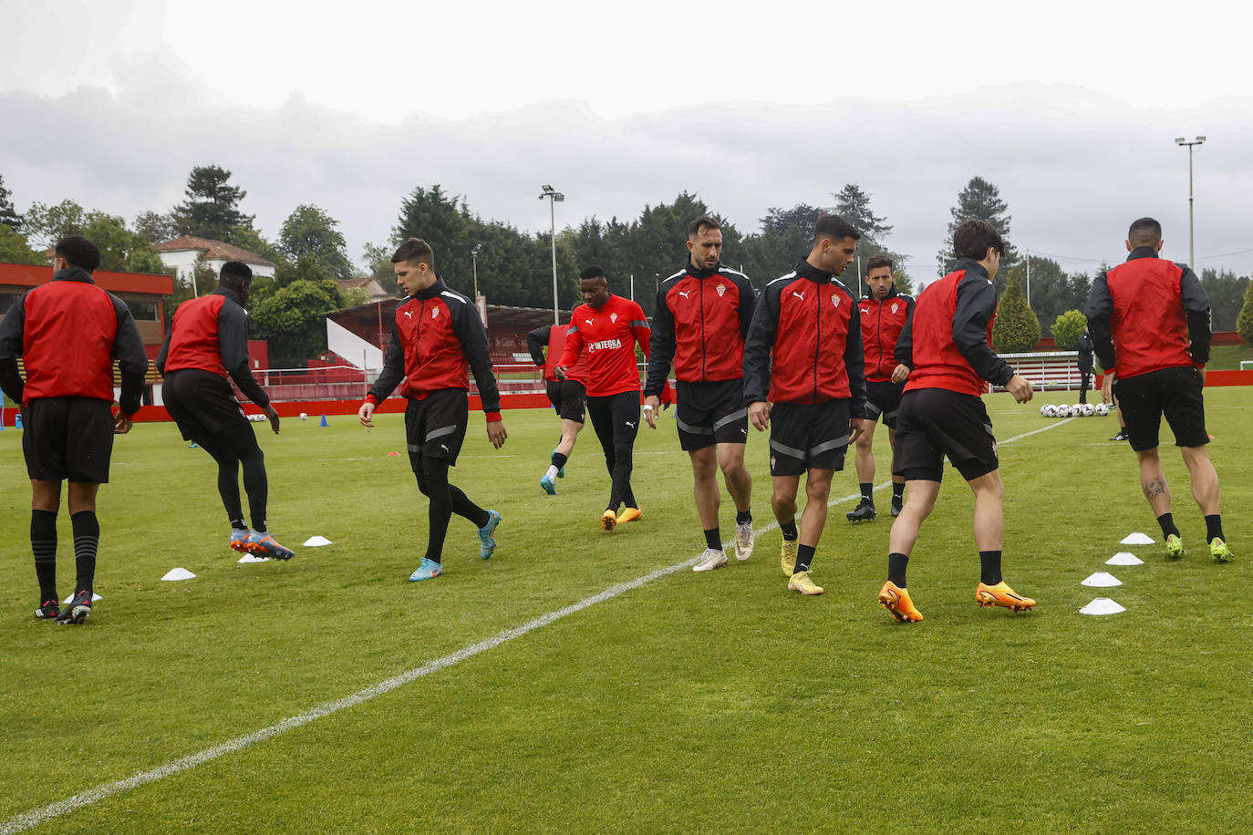 Entrenamiento del Sporting (19/05/2023)