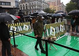 La lluvia no impidió realizar los recorridos previstos.