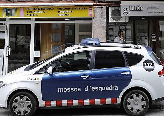 Vehículo de los Mossos d´Esquadra, en imagen de archivo.