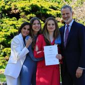 Leonor y su graduación con moda gijonesa