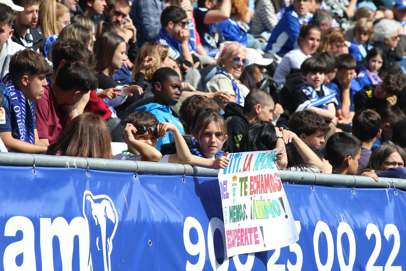 ¿Estuviste en el Tartiere? ¡Búscate en las fotos del último partido del Oviedo en casa!