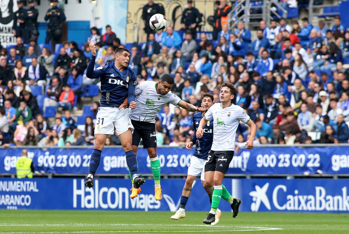 Las mejores imágenes del Oviedo 1 - 0 Racing