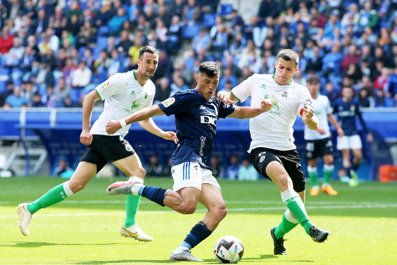 Las mejores imágenes del Oviedo 1 - 0 Racing