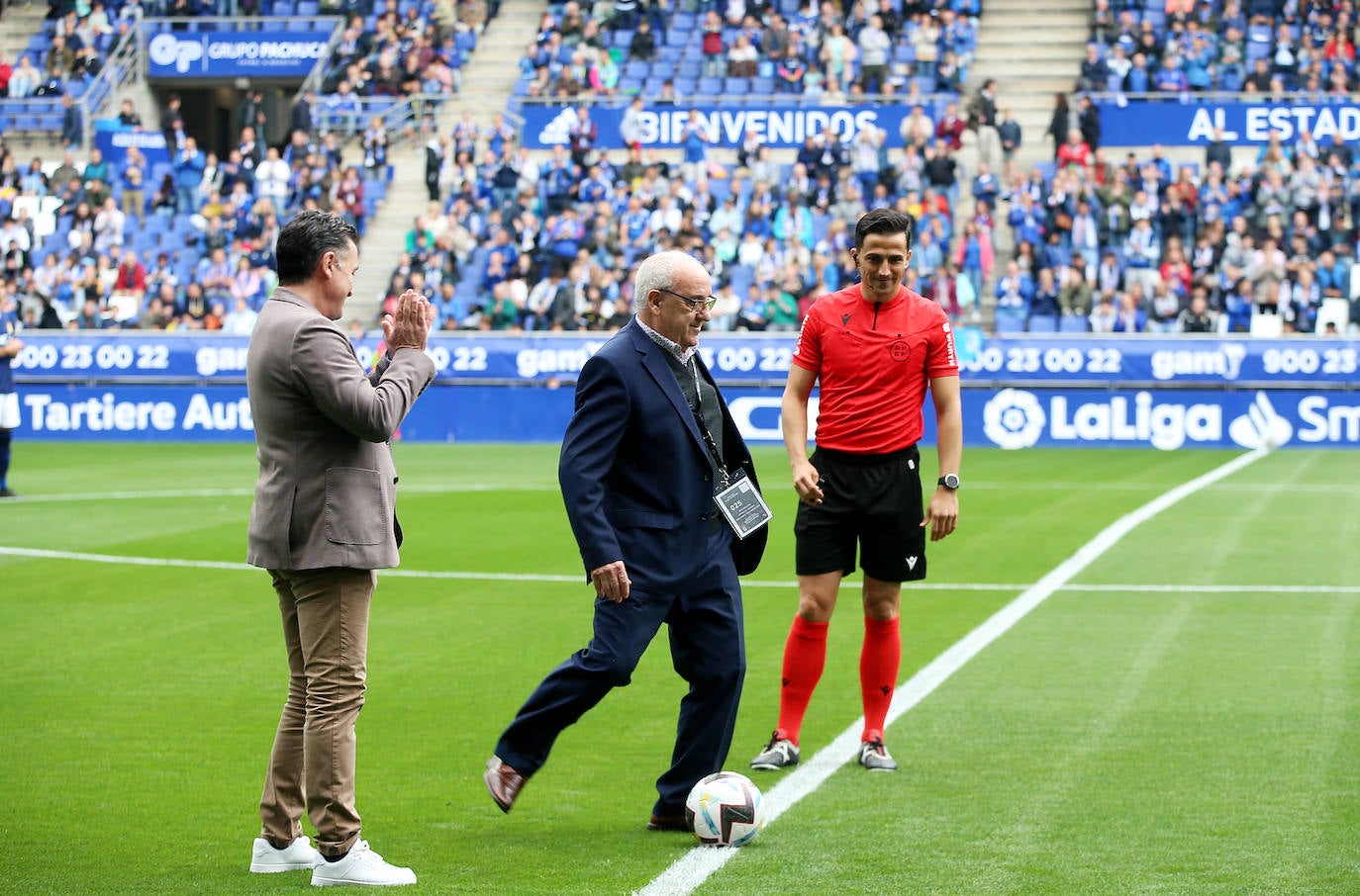 Las mejores imágenes del Oviedo 1 - 0 Racing