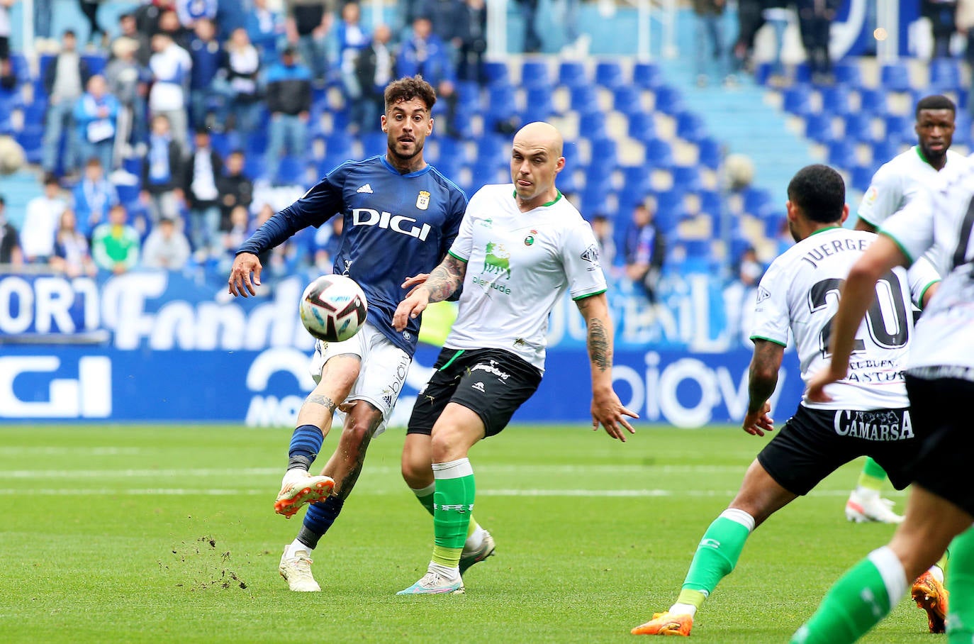 Las mejores imágenes del Oviedo 1 - 0 Racing