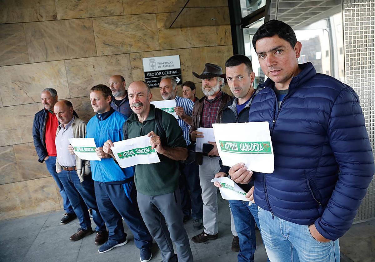 Protesta de Asturias Ganadera.