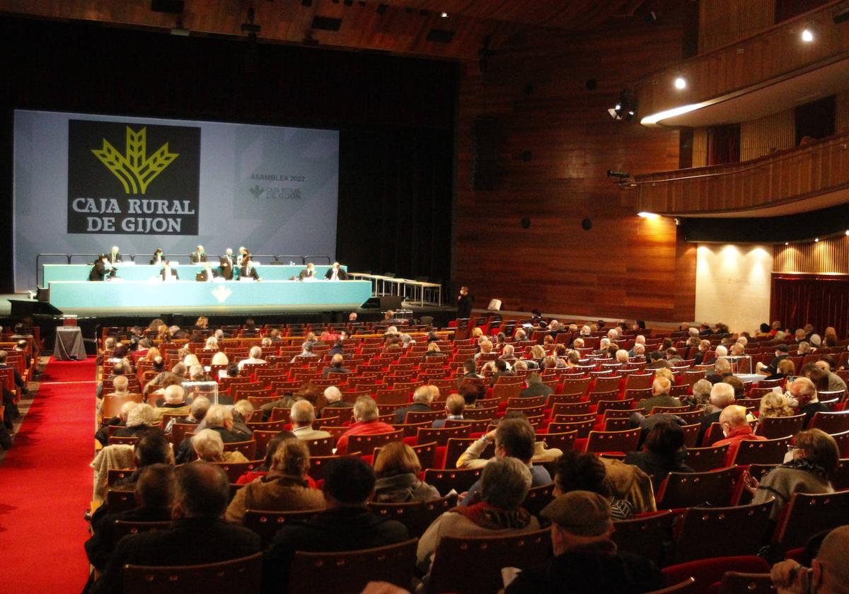 Un momento de la asamblea general celebrada en 2022.