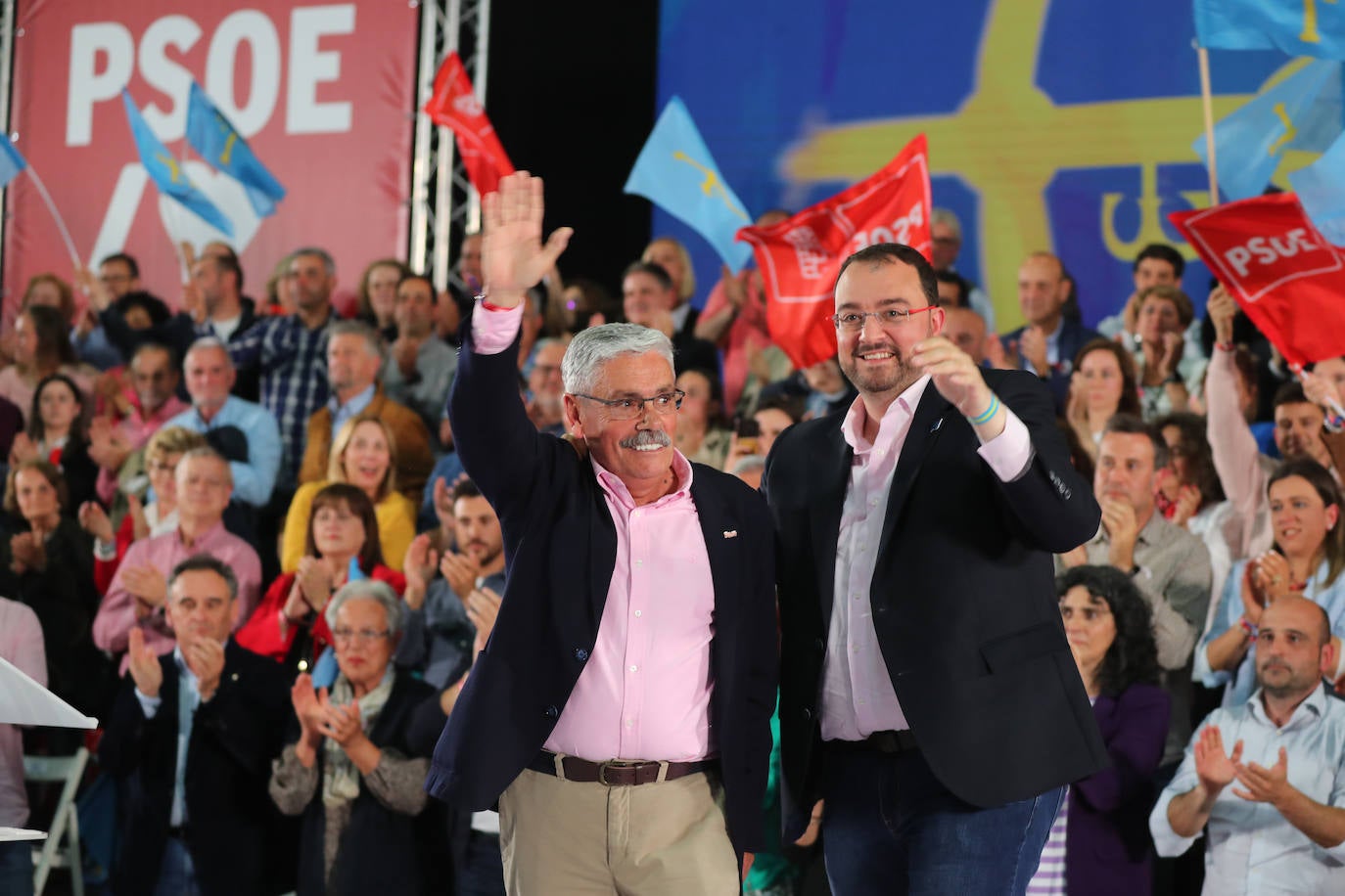 Pedro Sánchez, en Gijón