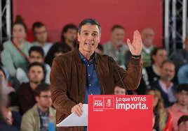 Pedro Sánchez, en Gijón