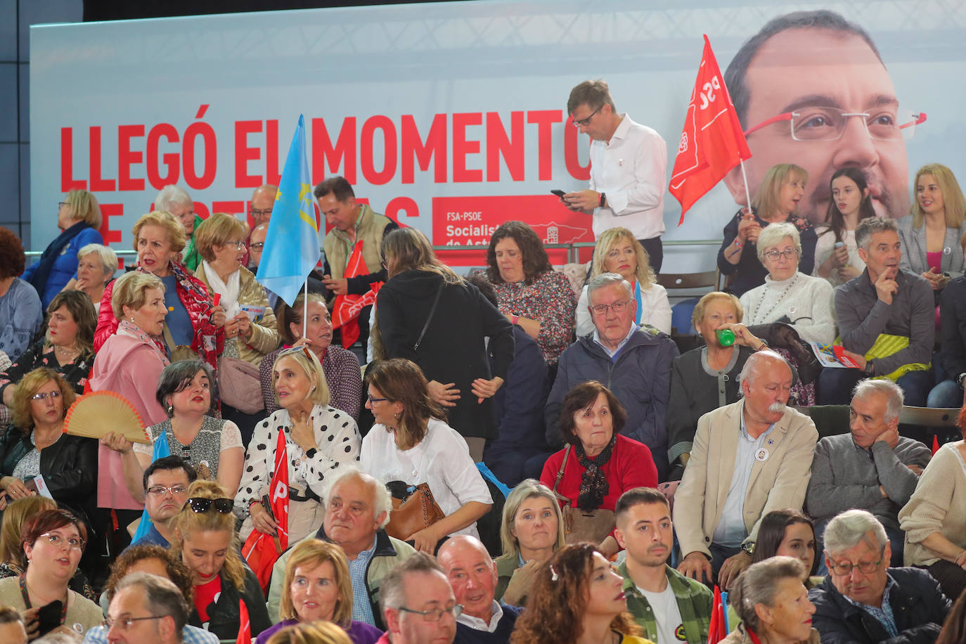 Pedro Sánchez, en Gijón