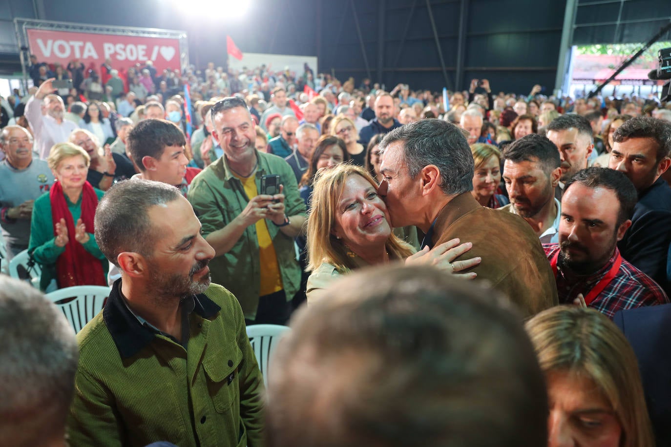 Pedro Sánchez, en Gijón