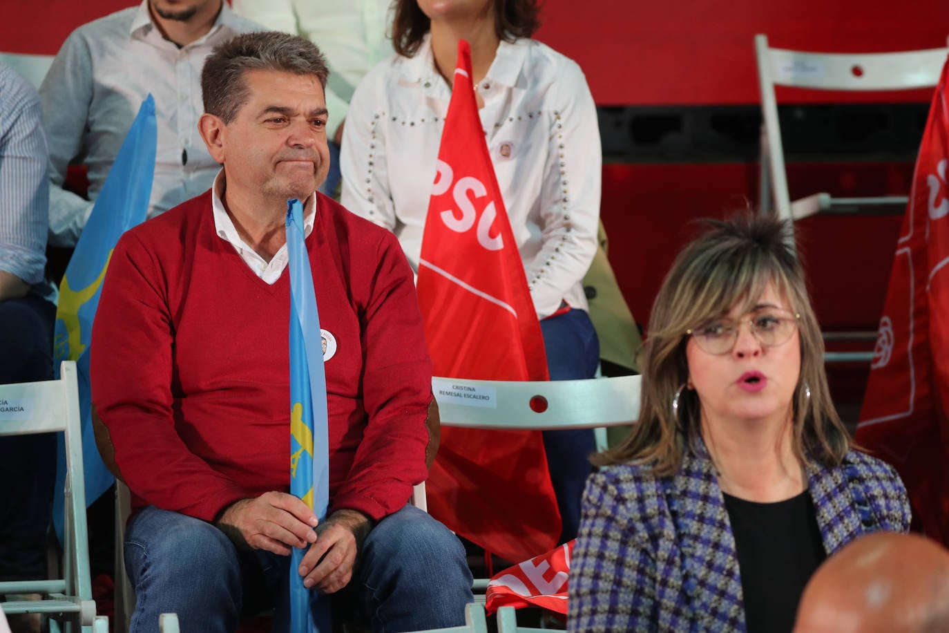 Pedro Sánchez, en Gijón