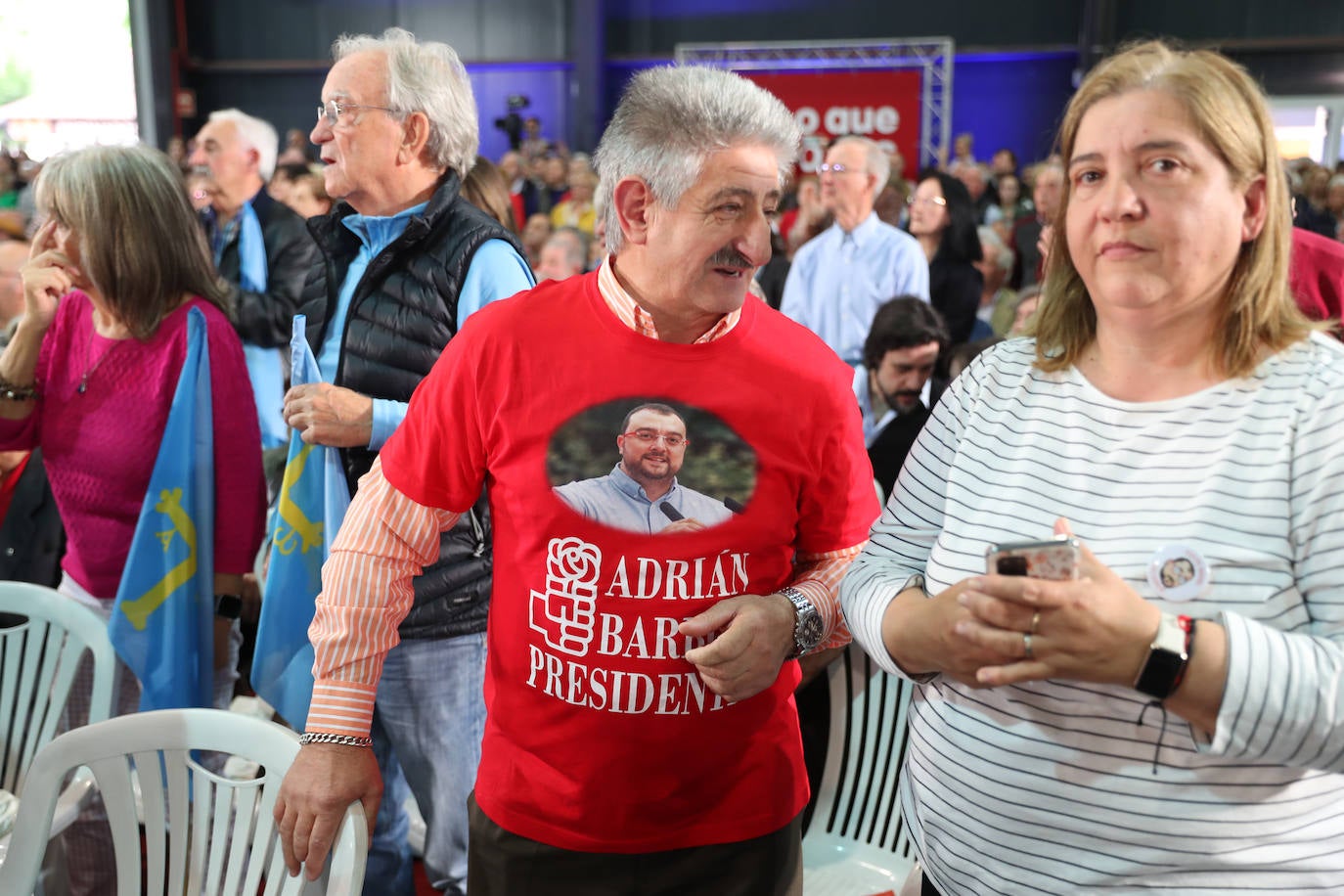 Pedro Sánchez, en Gijón