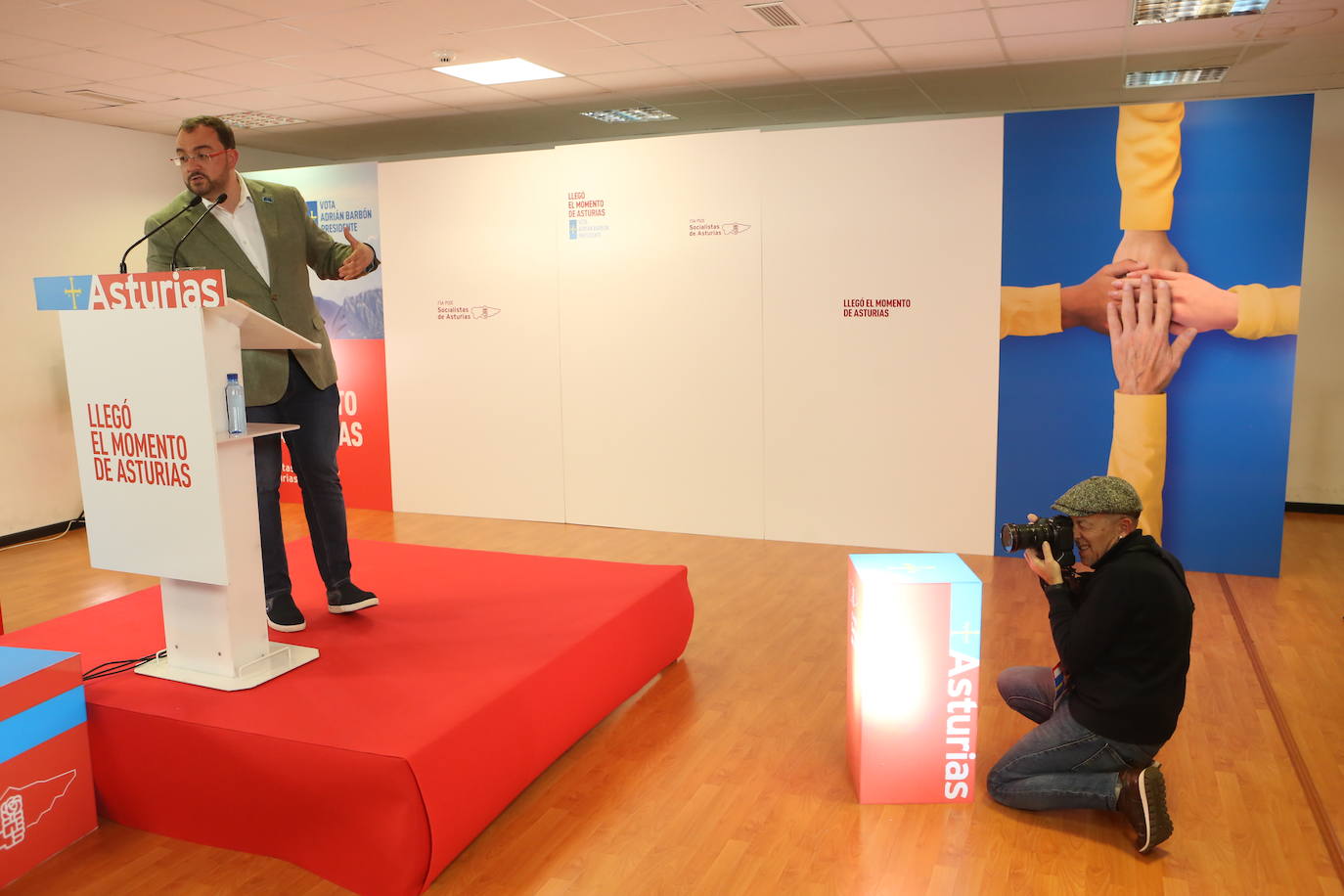 Mitin del PSOE en La Florida