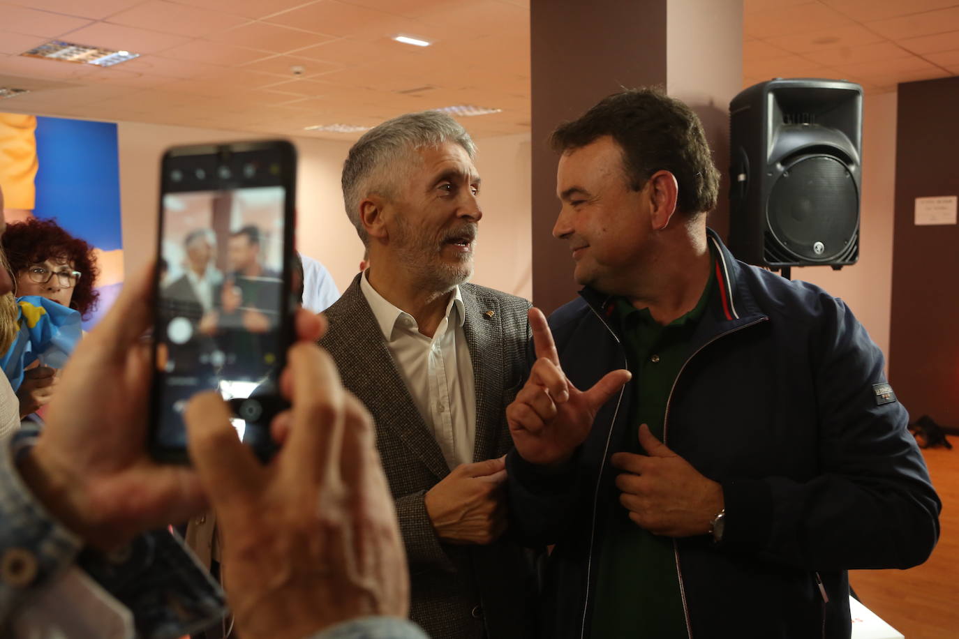 Mitin del PSOE en La Florida