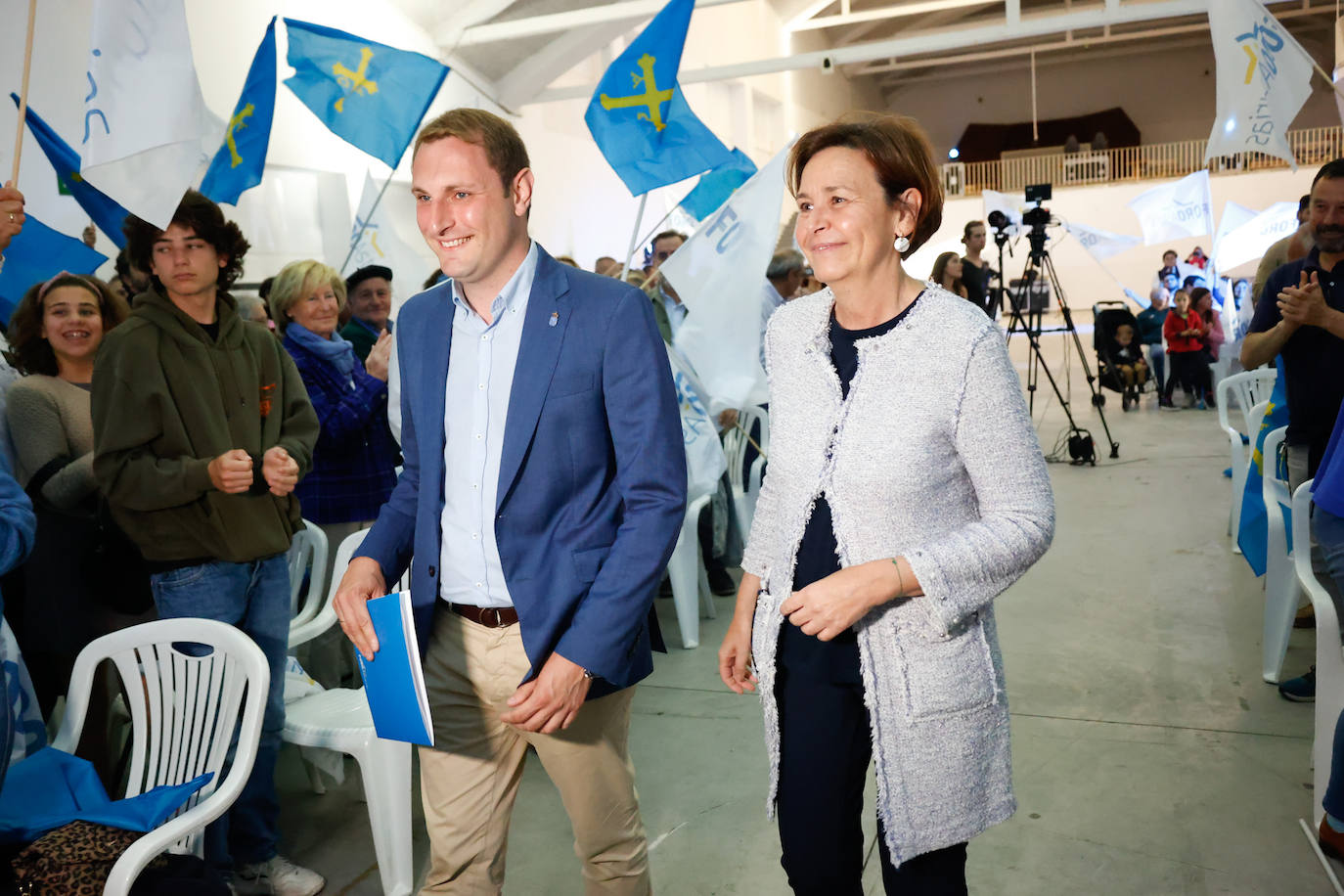 Los candidatos asturianos cierran la campaña del 28M