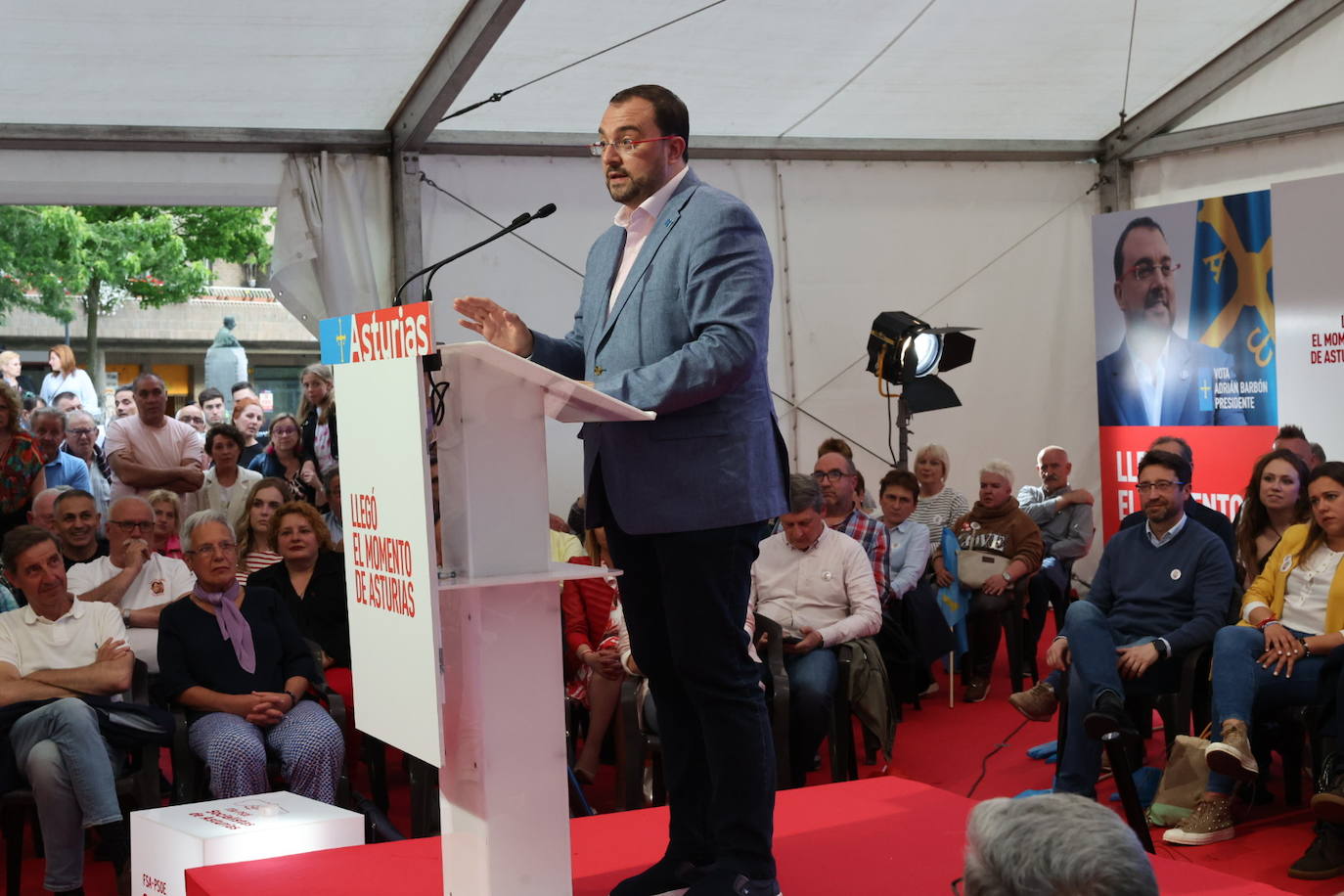 Los candidatos asturianos cierran la campaña del 28M