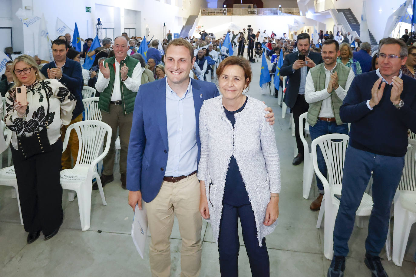Los candidatos asturianos cierran la campaña del 28M