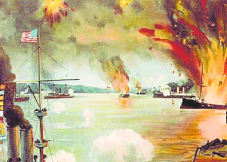 El combate de Cavite fue desfavorable para los españoles.