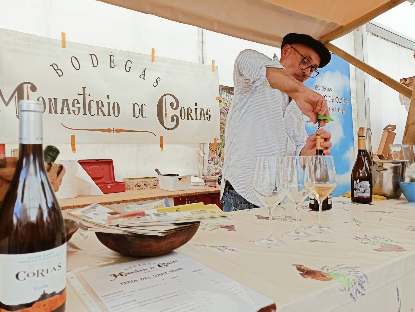 El blanco verdín, protagonista en la Fiesta del Vino de Ibias