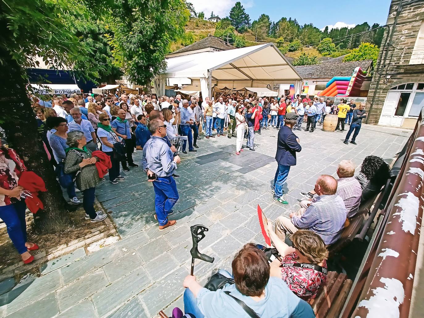 El blanco verdín, protagonista en la Fiesta del Vino de Ibias