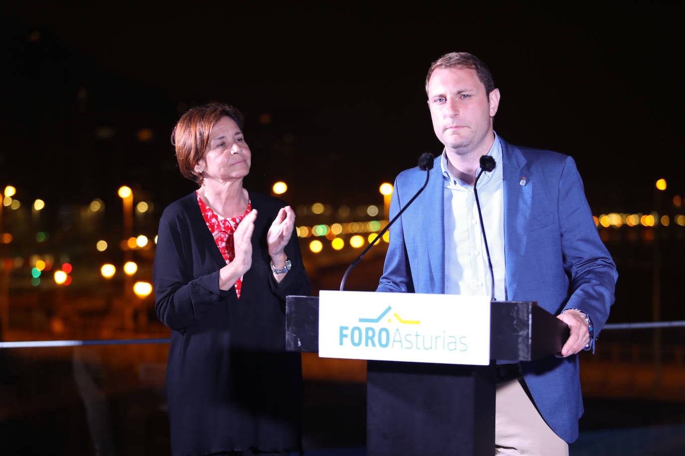 Así celebra Foro el resultado de las elecciones en Gijón