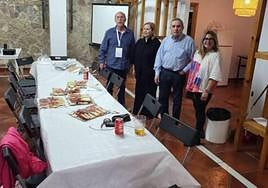 Agustín Medina, Vanesa García, Ángel Guido y Sara Retuerto.