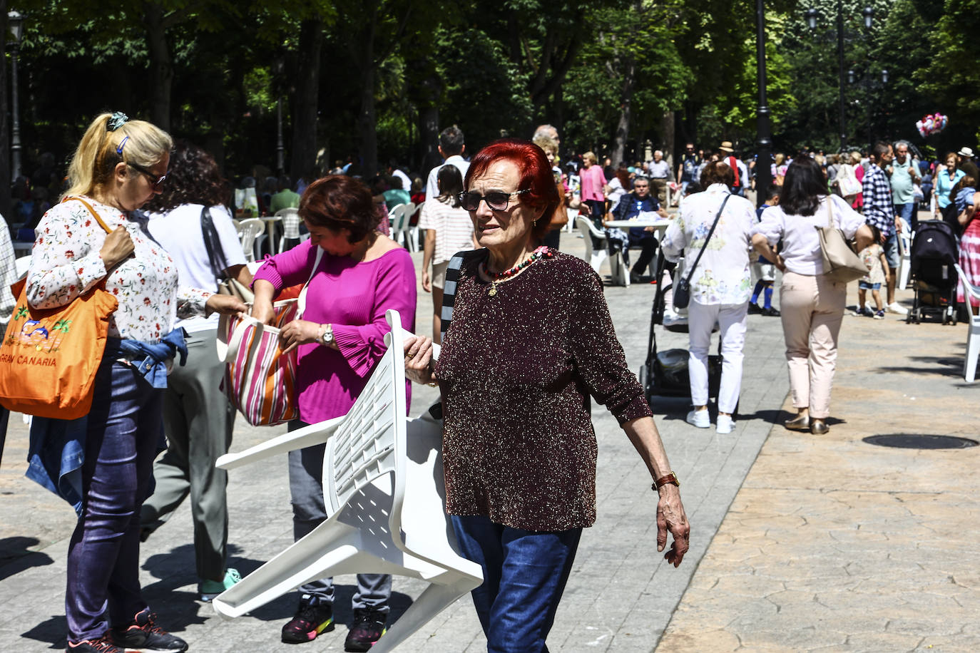 «Mientras haga buen tiempo aquí estaremos»