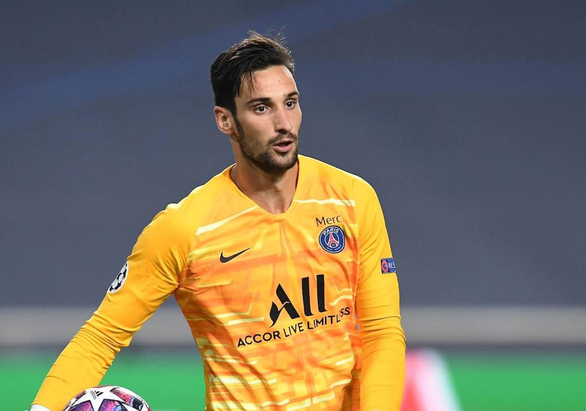 Sergio Rico, portero del París Saint Germain.