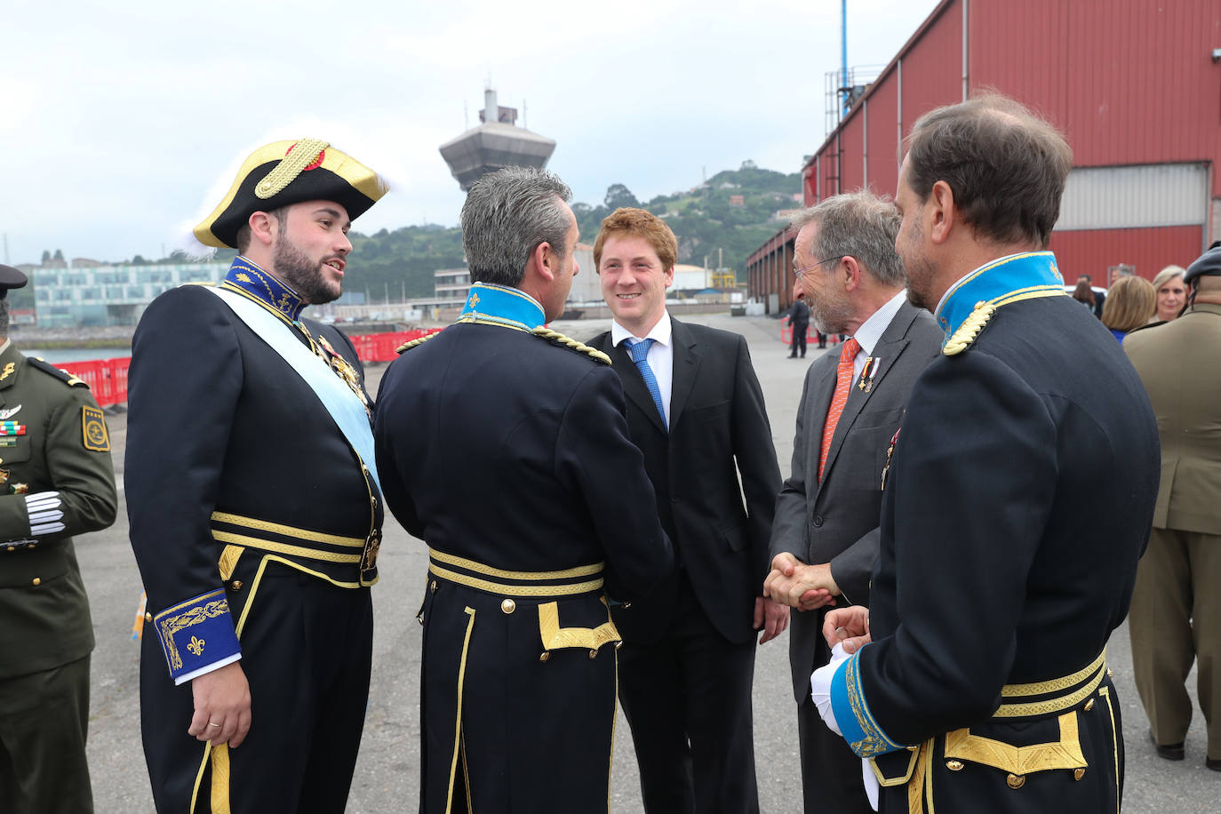 Visita al &#039;Cuauhtémoc&#039; en Gijón