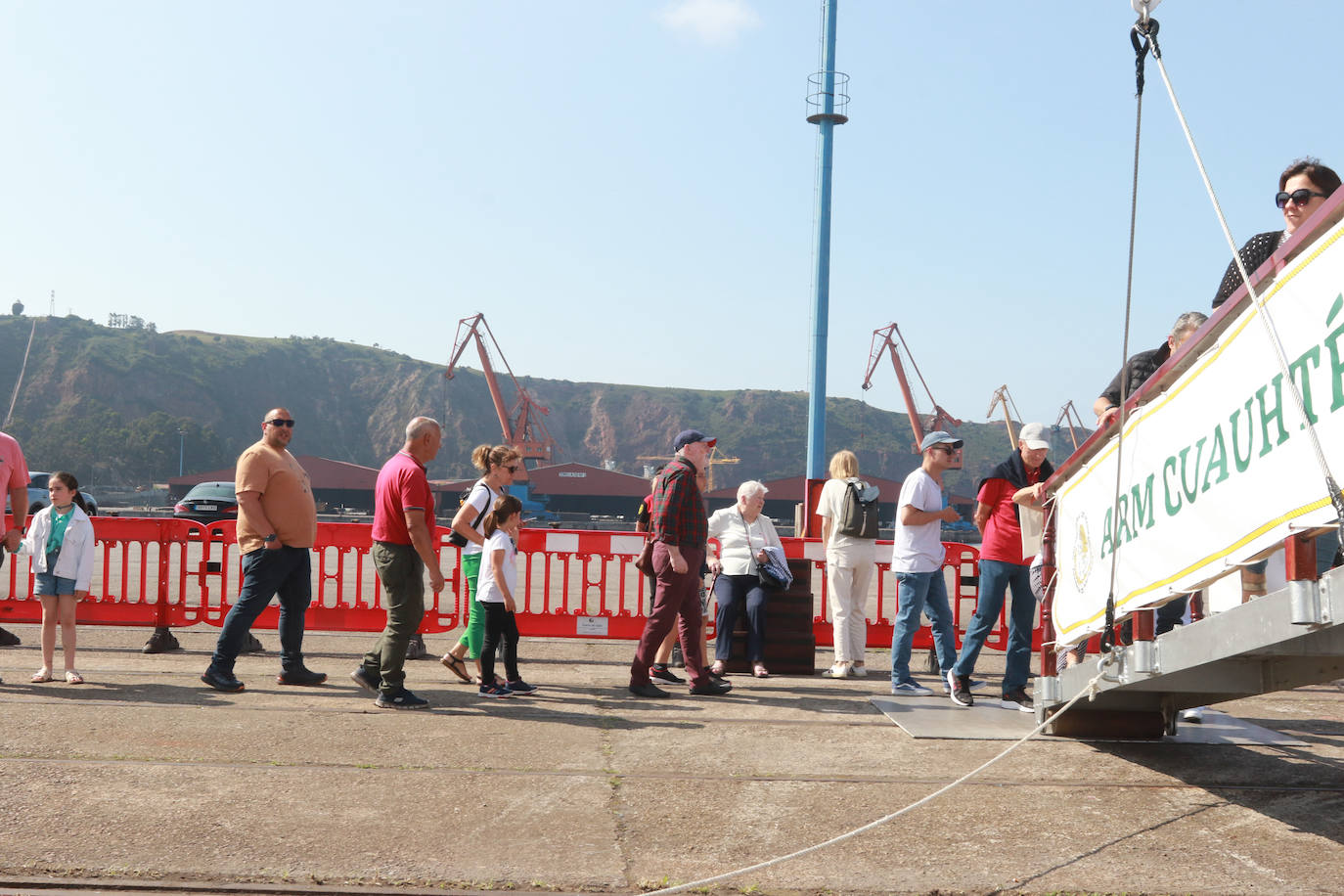 Puertas abiertas para no olvidar el &#039;Cuauhtémoc&#039;