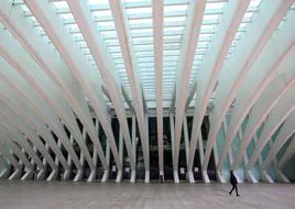 La entrada a la galería del Calatrava, donde el gobierno local planea centralizar servicios municipales.
